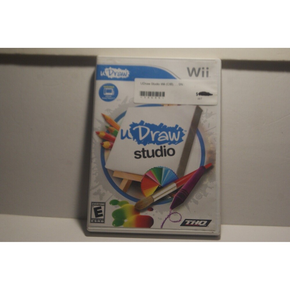 U Draw Studio Wii CIB 2010 Fun Interactive Drawing